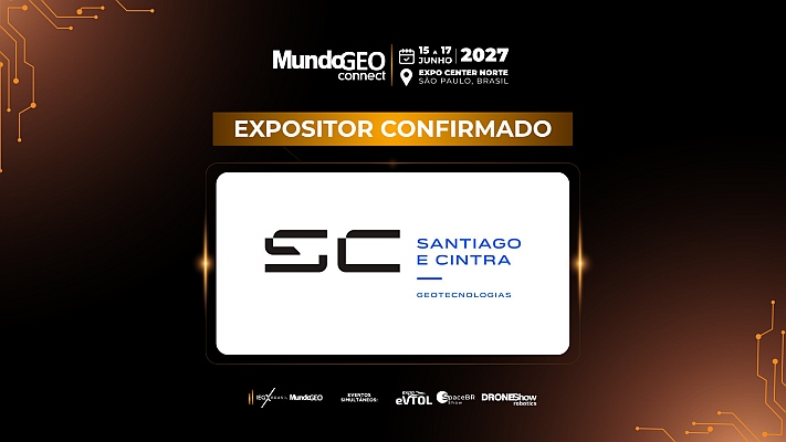 Santiago & Cintra Geotecnologias confirmada na MundoGEO Connect 2027 Santiago & Cintra Geotecnologias confirmada na MundoGEO Connect 2027